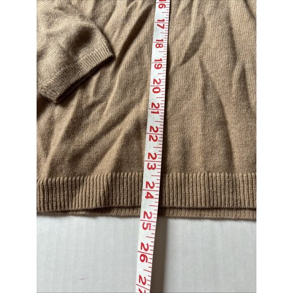 Talbots Petite Small Light Brown Cashmere - Picture 5 of 6